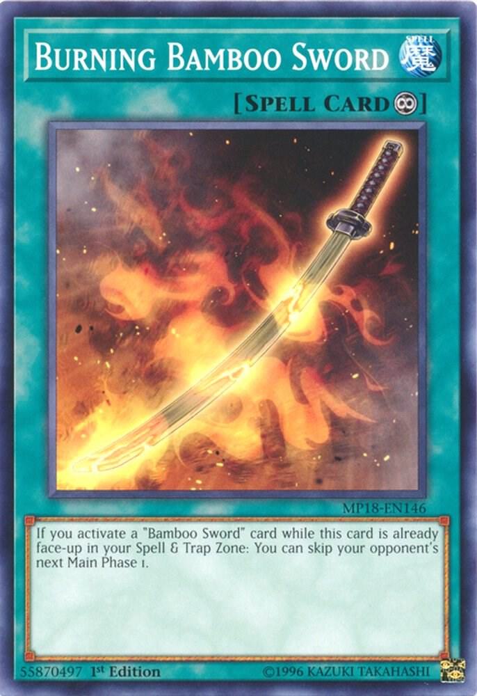 Burning Bamboo Sword card image