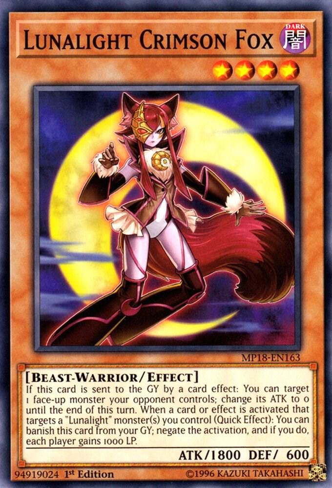 Lunalight Crimson Fox card image