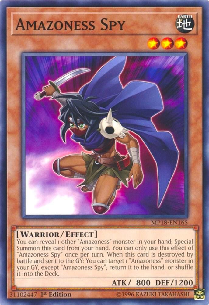 Amazoness Spy card image