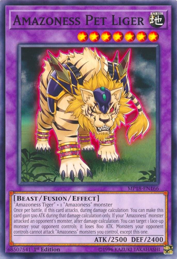 Amazoness Pet Liger card image