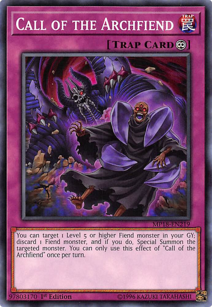 Call of the Archfiend card image