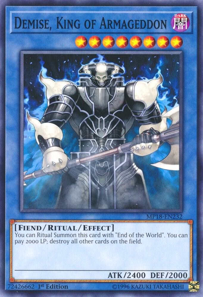 Demise, King of Armageddon card image
