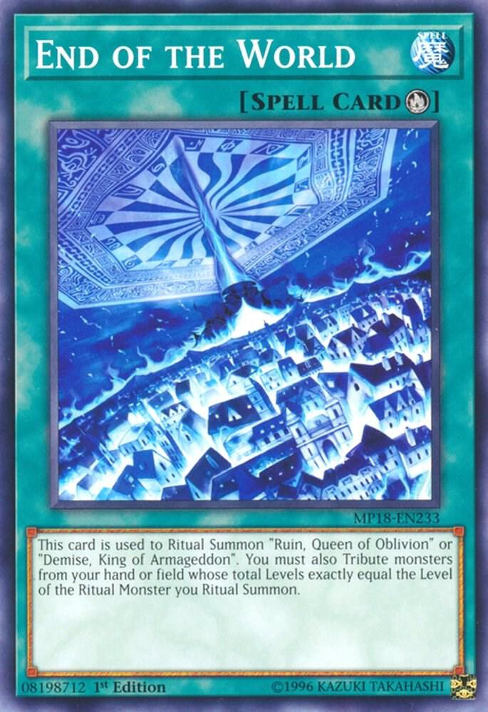 End of the World card image