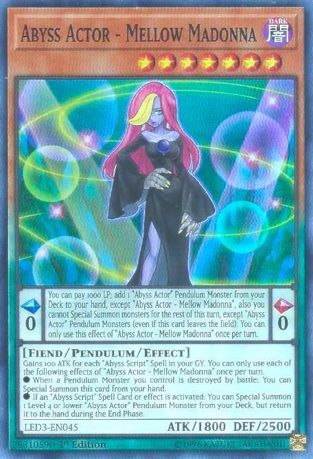 Abyss Actor - Mellow Madonna card image