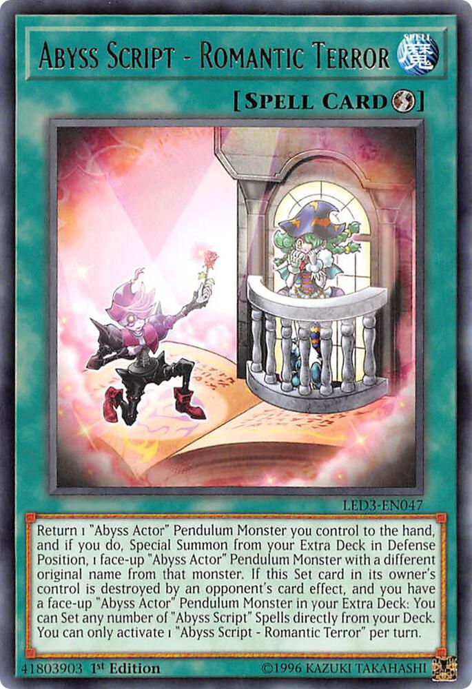 Abyss Script - Romantic Terror card image