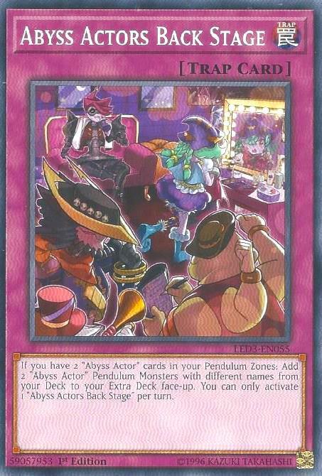 Abyss Actors Back Stage card image