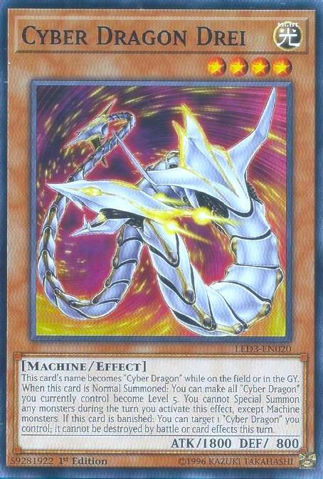 Cyber Dragon Drei card image