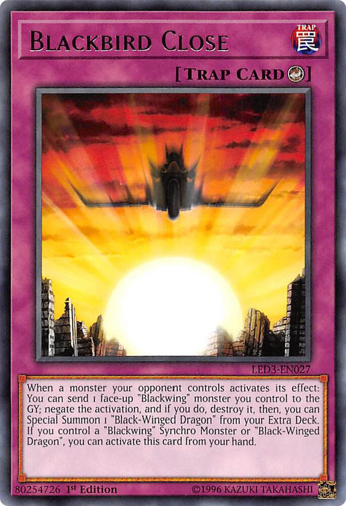 Blackbird Close card image