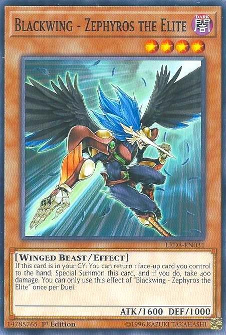 Blackwing - Zephyros the Elite card image