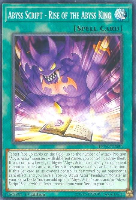 Abyss Script - Rise of the Abyss King card image