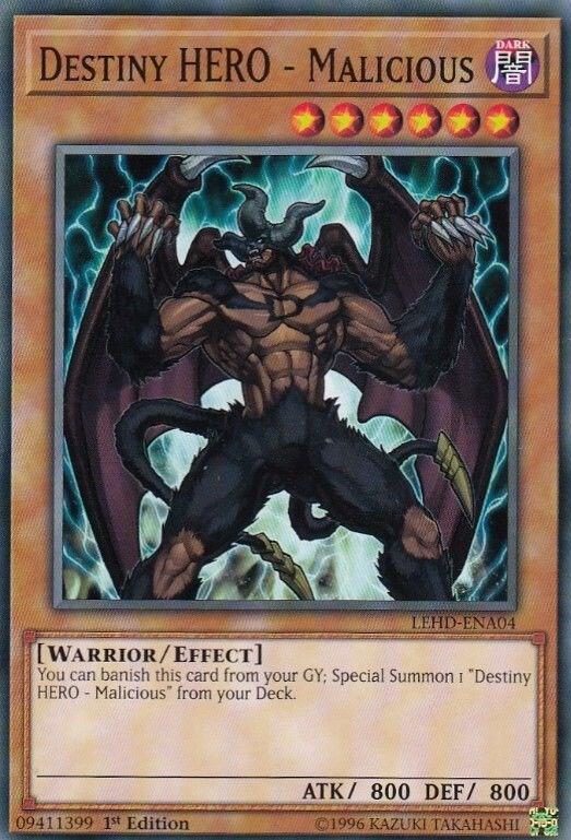 Destiny HERO - Malicious card image