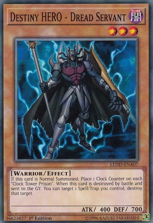 Destiny HERO - Dread Servant card image