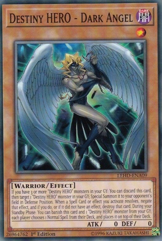 Destiny HERO - Dark Angel card image