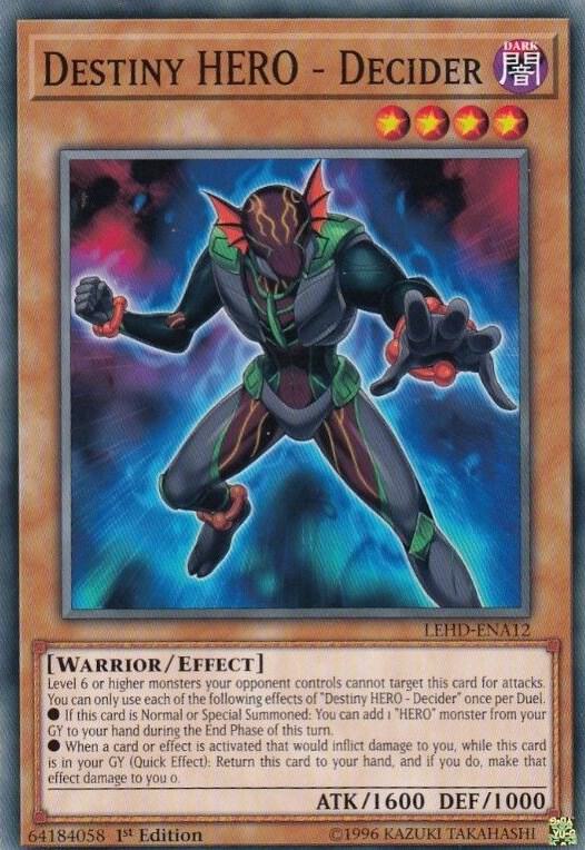 Destiny HERO - Decider card image