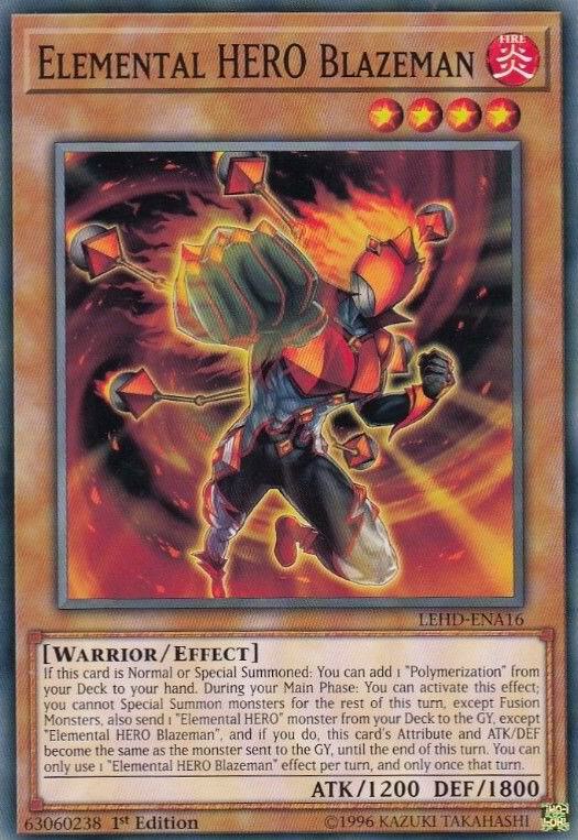 Elemental HERO Blazeman card image