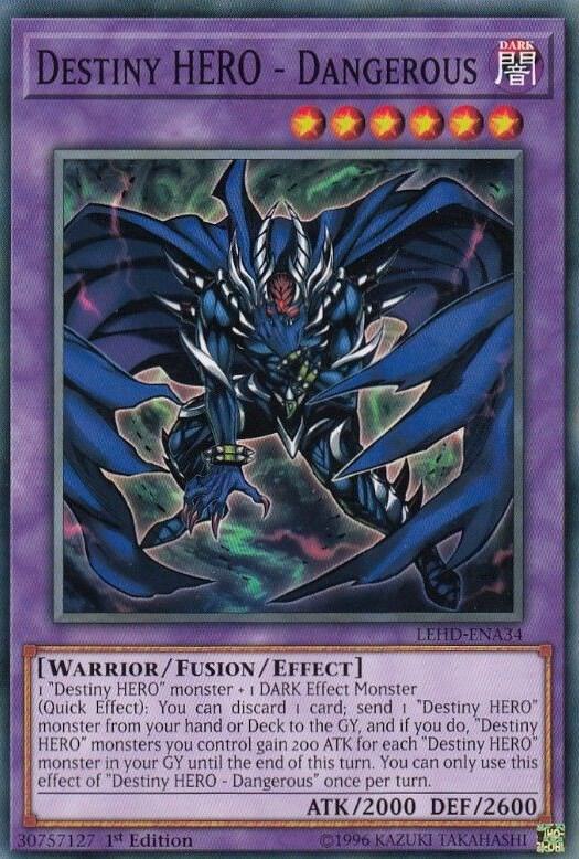 Destiny HERO - Dangerous card image