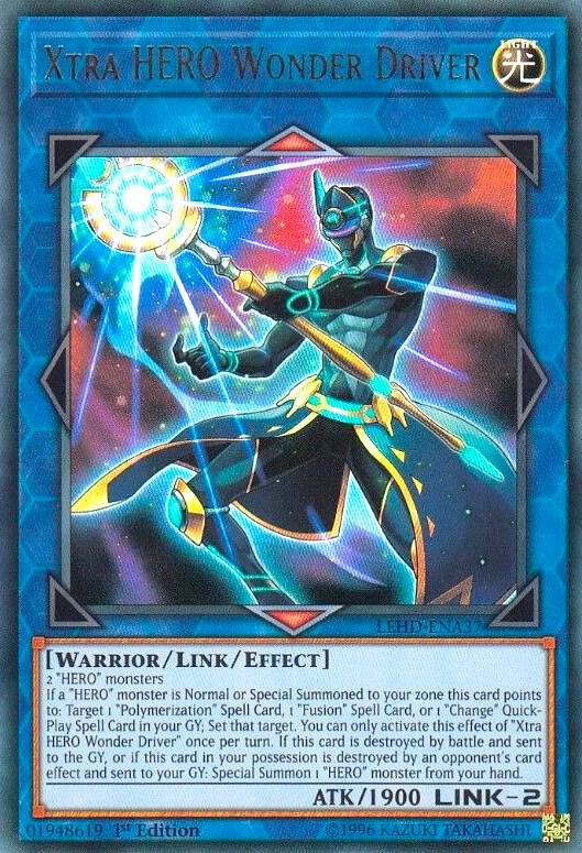 Xtra HERO Wonder Driver card image