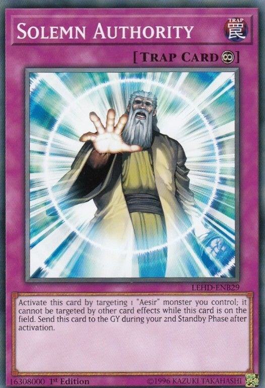 Solemn Authority card image