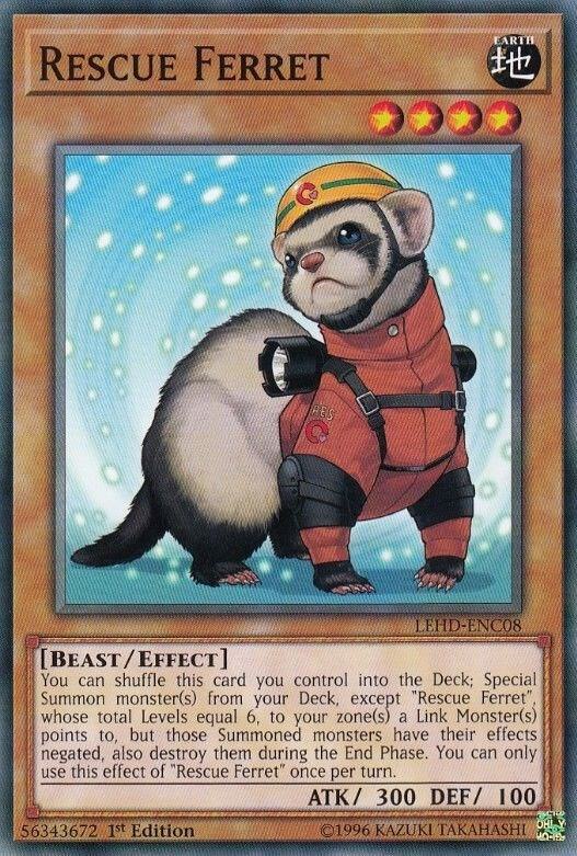Rescue Ferret card image