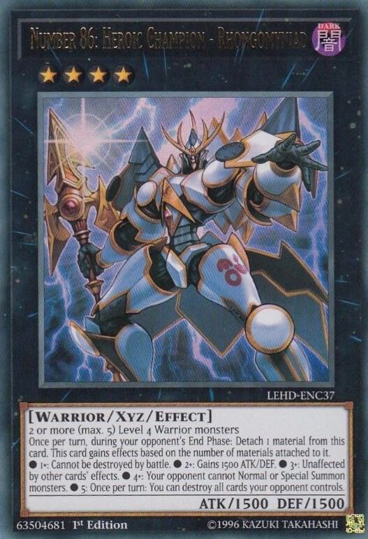 Number 86: Heroic Champion - Rhongomyniad card image