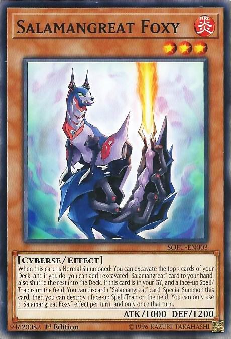 Salamangreat Foxy card image