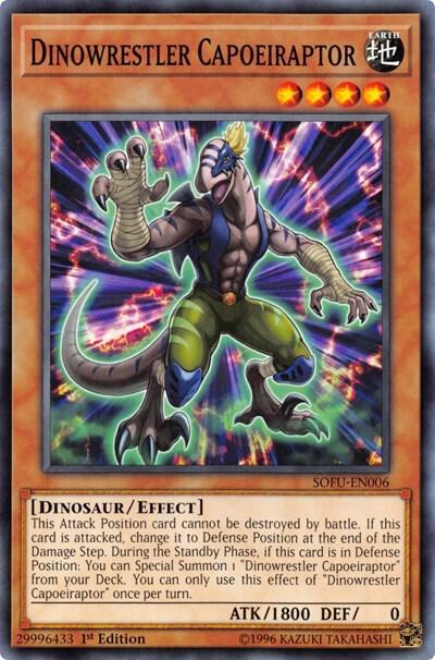 Dinowrestler Capoeiraptor card image