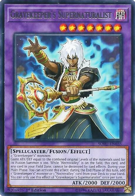 Gravekeeper's Supernaturalist card image