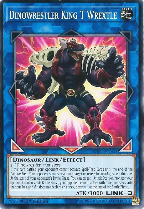 Dinowrestler King T Wrextle card image