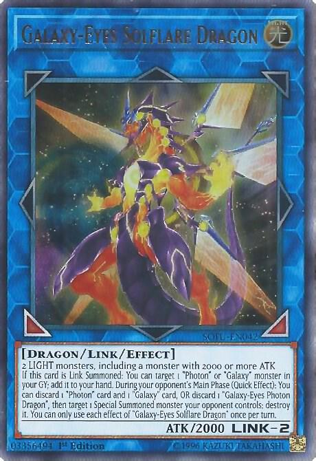 Galaxy-Eyes Solflare Dragon card image