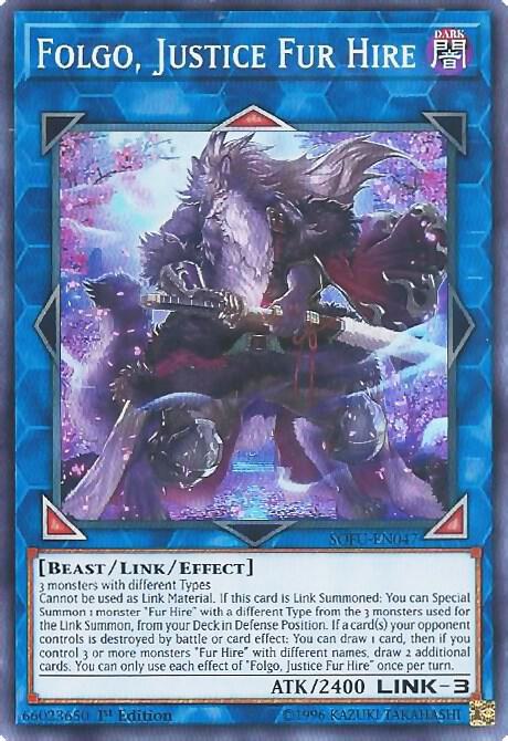 Folgo, Justice Fur Hire card image