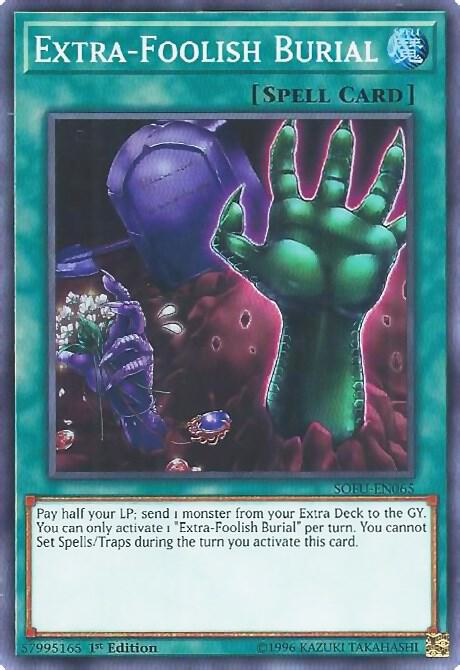 Extra-Foolish Burial card image