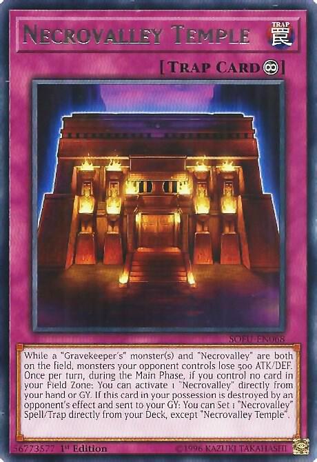 Necrovalley Temple card image