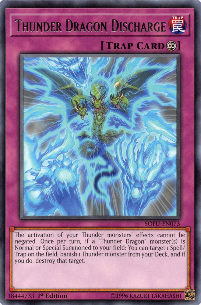Thunder Dragon Discharge card image