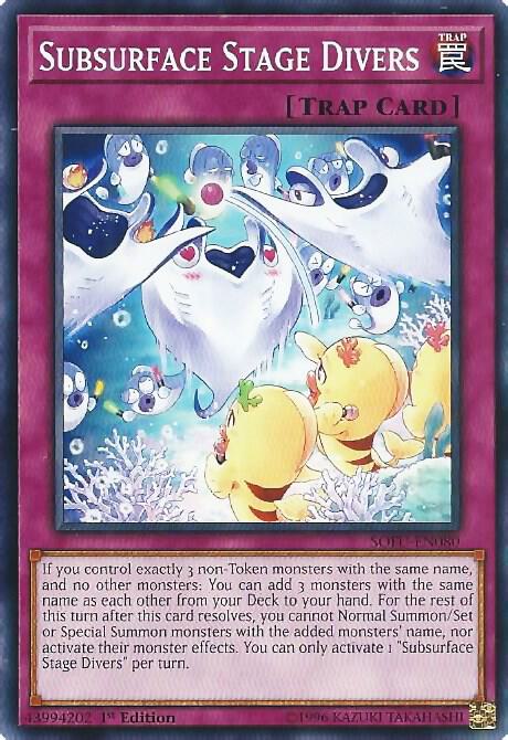 Subsurface Stage Divers (1st Edition) card image