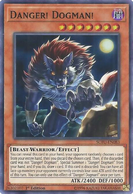 Danger! Dogman! card image