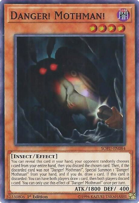 Danger! Mothman! card image