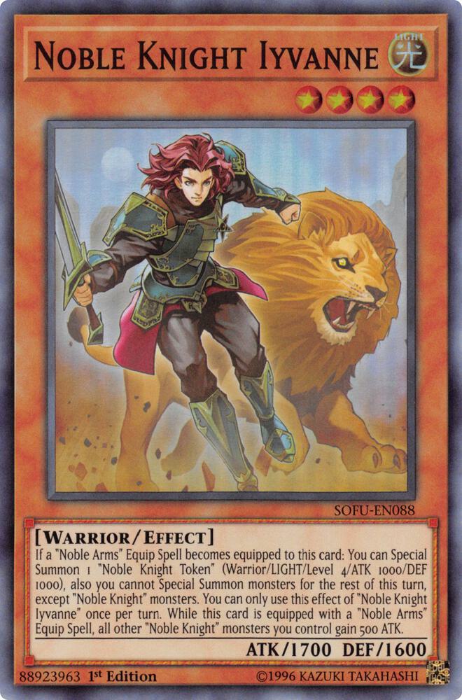 Noble Knight Iyvanne card image