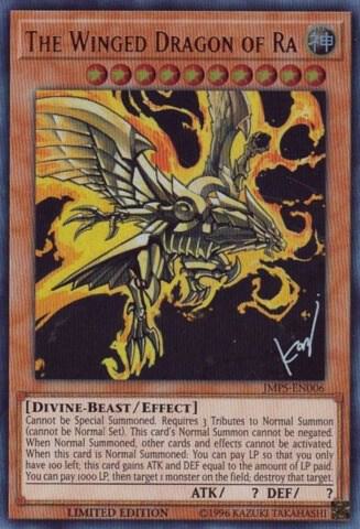 The Winged Dragon of Ra (JMPS-EN006) card image