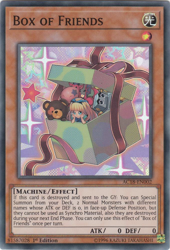 Box of Friends card image