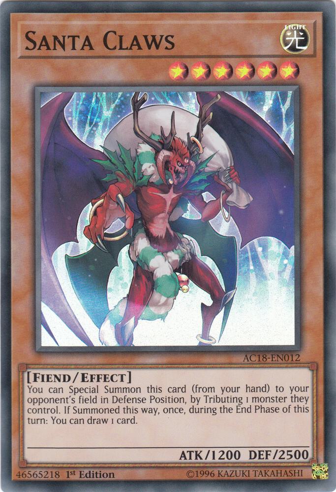 Santa Claws card image