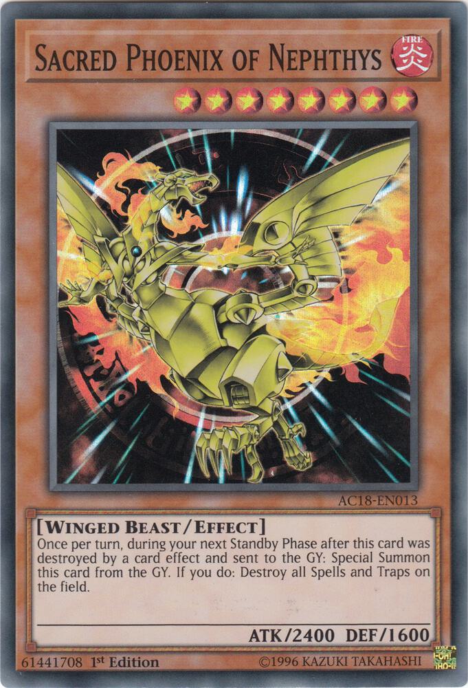 Sacred Phoenix of Nephthys card image