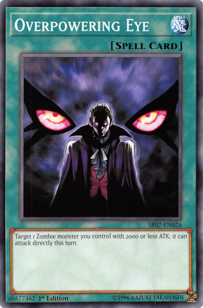 Overpowering Eye card image