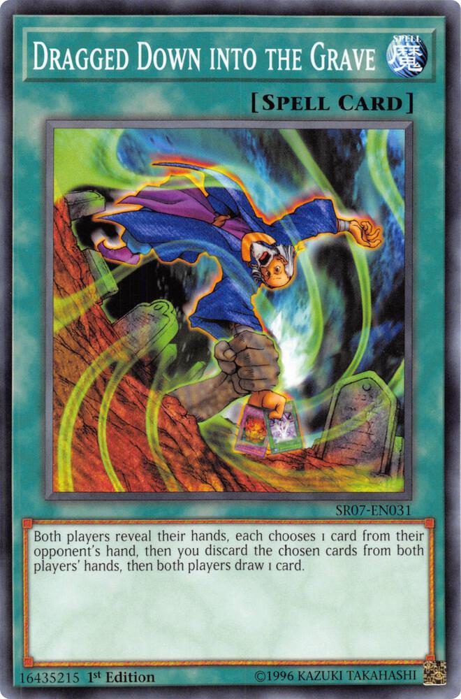 Dragged Down into the Grave card image