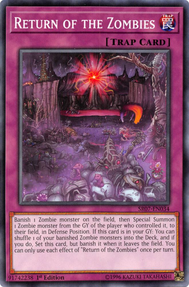 Return of the Zombies card image