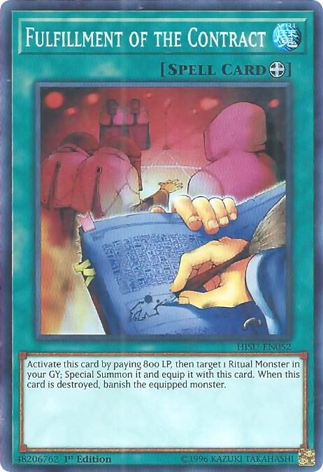 Fulfillment of the Contract card image