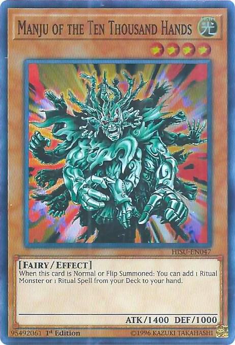 Manju of the Ten Thousand Hands card image