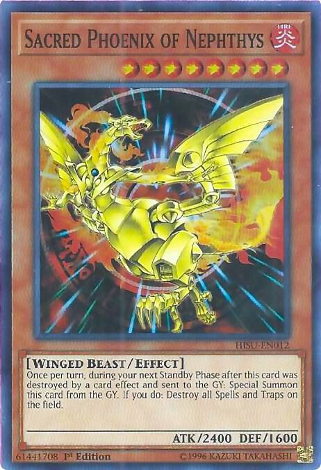 Sacred Phoenix of Nephthys card image