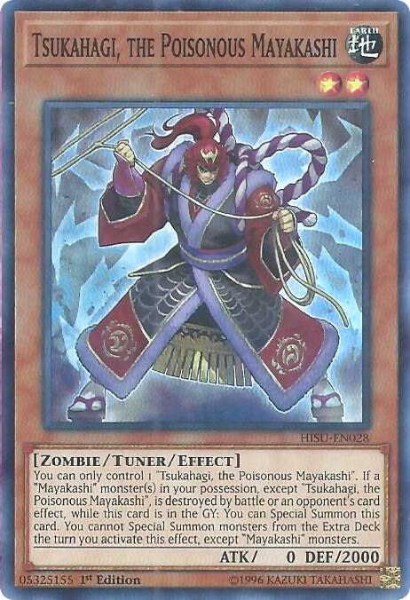 Tsukahagi, the Poisonous Mayakashi card image