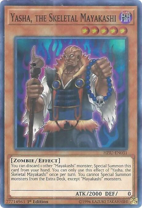 Yasha, the Skeletal Mayakashi card image