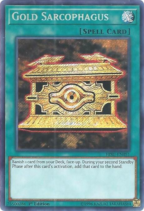 Gold Sarcophagus card image